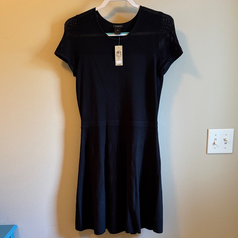 Ann Taylor Elegant Black Dress